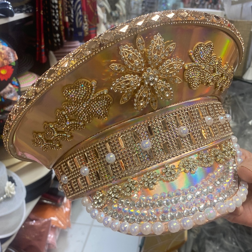 Bling Motorcycle hat